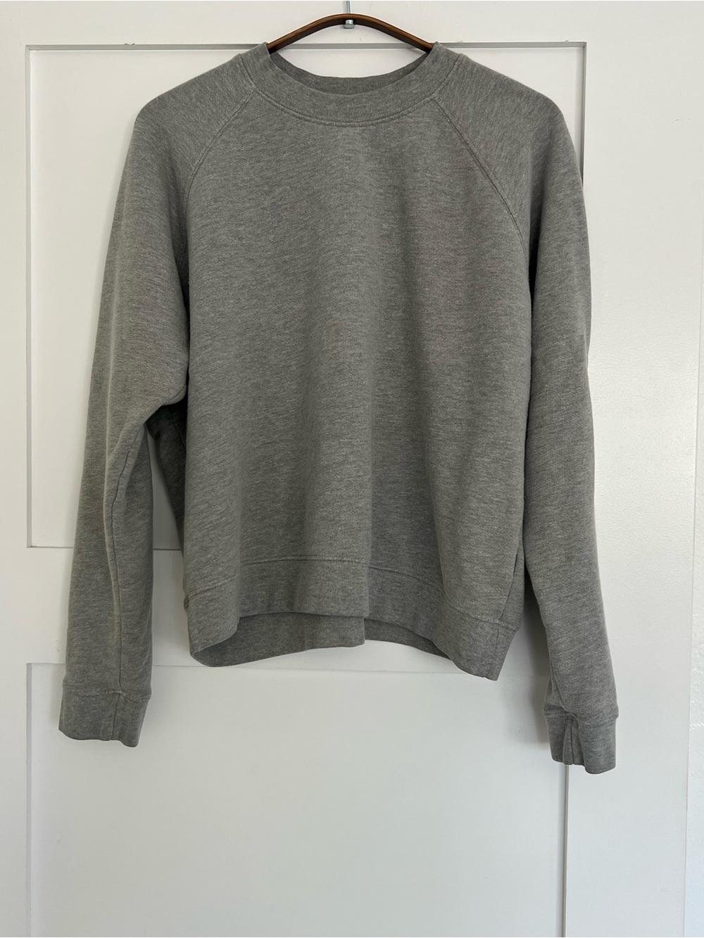 Doen Classic Crewneck Men’s Sweater - Gray organic cotton